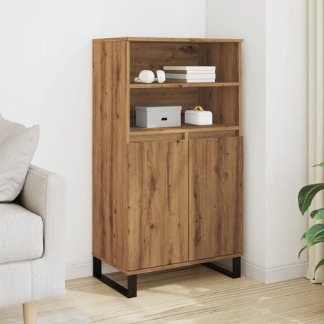 Highboard 60X36X110 Cm Engineered Wood