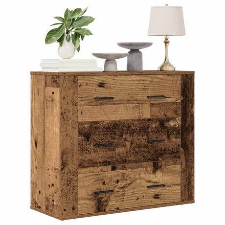 Sideboard 80X33X70 Cm Engineered Wood