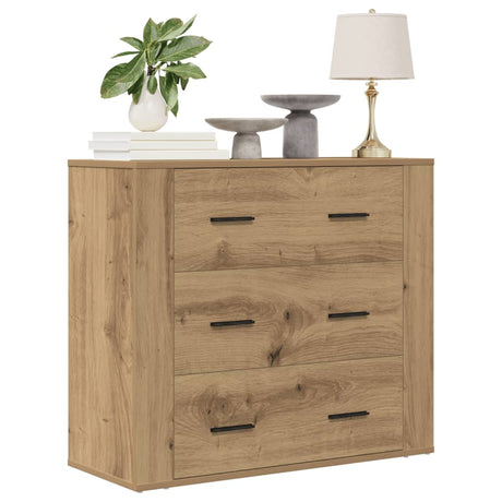 Sideboard 80X33X70 Cm Engineered Wood