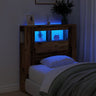 Led Headboard 160X18.5X103.5 Cm Engineered Wood