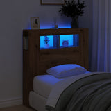 Led Headboard 160X18.5X103.5 Cm Engineered Wood