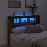 Led Headboard 160X18.5X103.5 Cm Engineered Wood