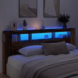 Led Headboard 160X18.5X103.5 Cm Engineered Wood
