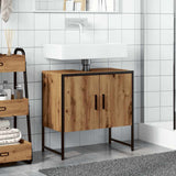 Bathroom Sink Cabinet Artisan Oak 60x33x60 cm Engineered Wood
