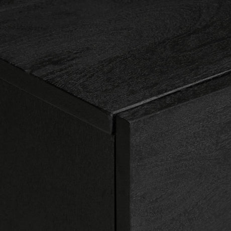 Tv Cabinet Black 105X33X46 Cm Engineered Wood