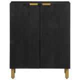 Sideboard Black 60X33X75 Cm Engineered Wood