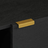 Coffee Table Black 80X50X40 Cm Engineered Wood