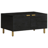 Coffee Table Black 80X50X40 Cm Engineered Wood