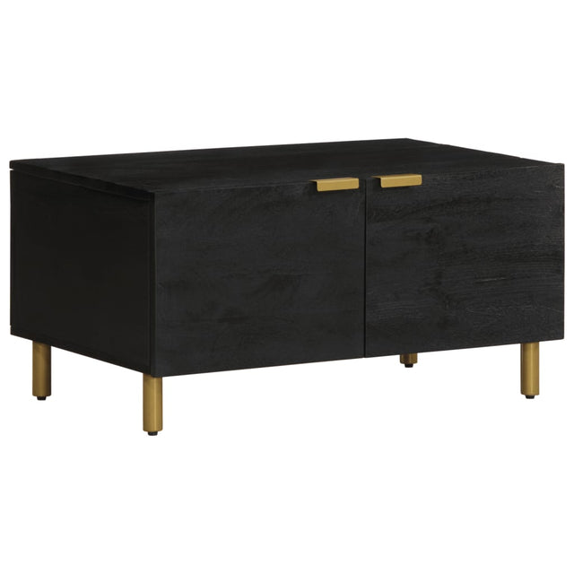Coffee Table Black 80X50X40 Cm Engineered Wood
