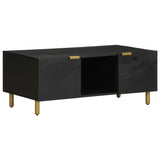Coffee Table Black 100X54X40 Cm Engineered Wood