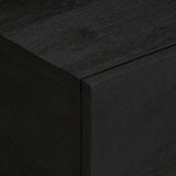 Coffee Table Black 100X54X40 Cm Engineered Wood