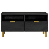 Coffee Table Black 80X54X40 Cm Engineered Wood