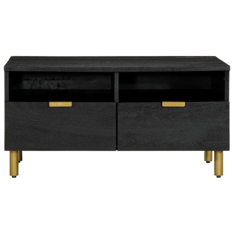 Coffee Table Black 80X54X40 Cm Engineered Wood