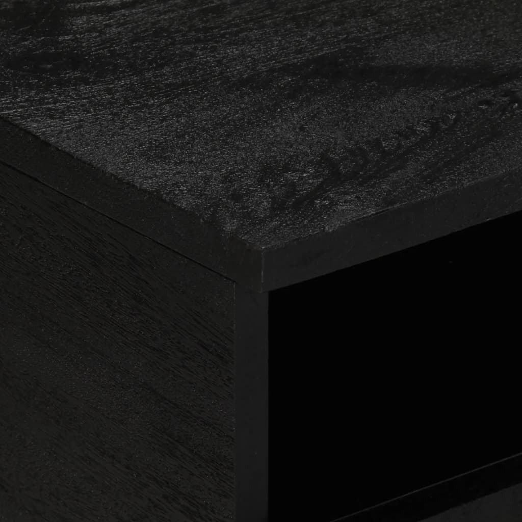 Coffee Table Black 80X54X40 Cm Engineered Wood