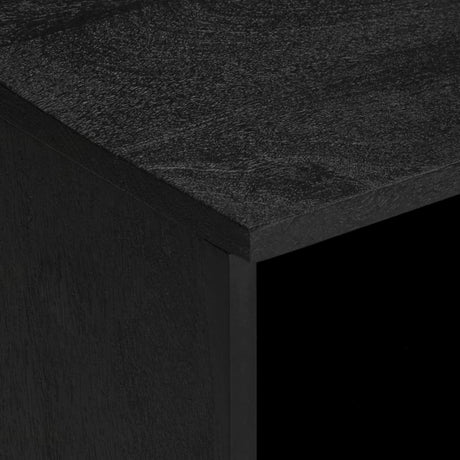 Tv Cabinet Black 100X33X46 Cm Engineered Wood