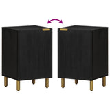 Bathroom Cabinet Black 38X33X58 Cm Engineered Wood