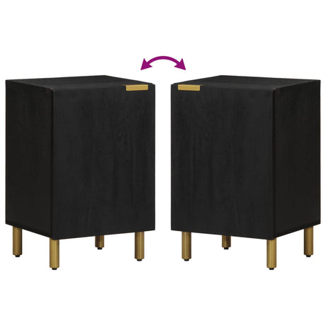 Bathroom Cabinet Black 38X33X58 Cm Engineered Wood