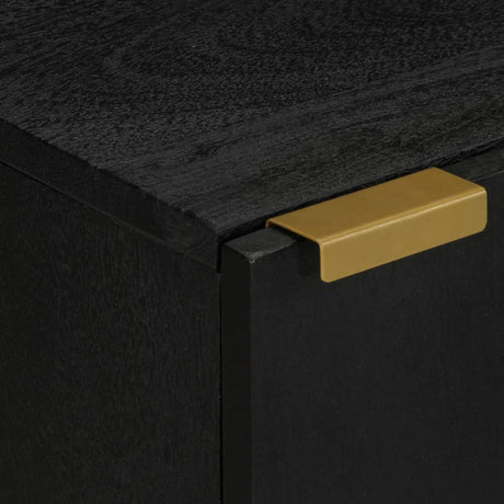Bathroom Cabinet Black 38X33X58 Cm Engineered Wood