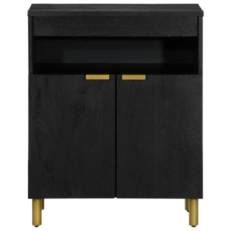 Sideboard Black 60X33X75 Cm Engineered Wood