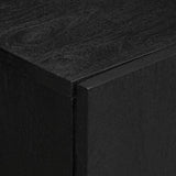 Sideboard Black 60X33X75 Cm Engineered Wood