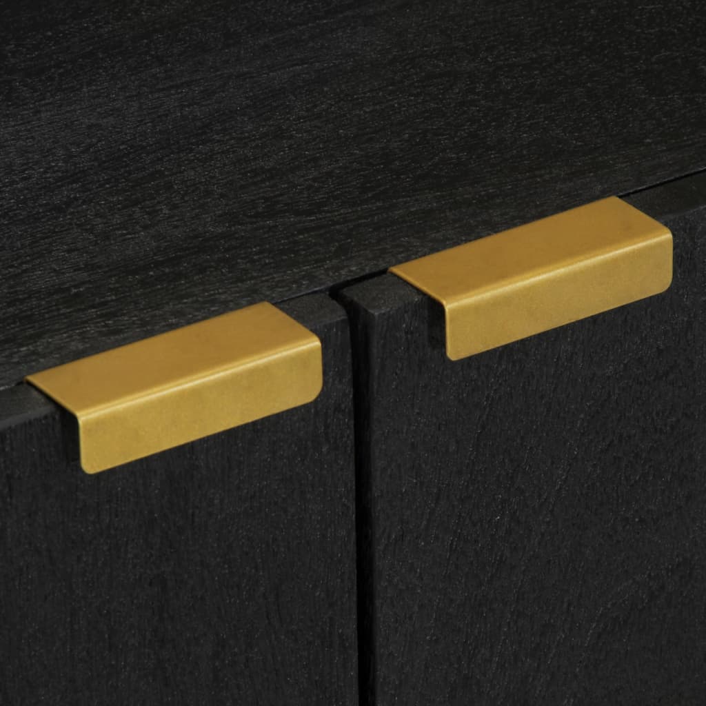 Sideboard Black 60X33X75 Cm Engineered Wood