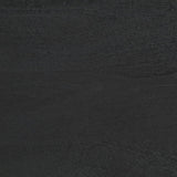 Bathroom Mirror Black 50X70X2.5 Cm Engineered Wood And Brass