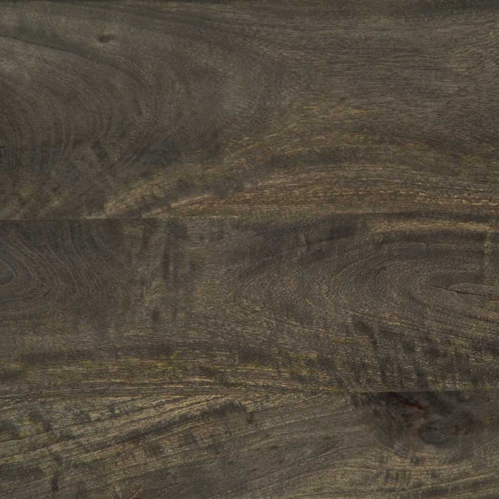 Sideboard Black 60X33X75 Cm Solid Wood Mango