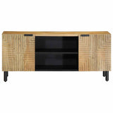 Tv Cabinet 105X33X46 Cm Solid Wood Mango