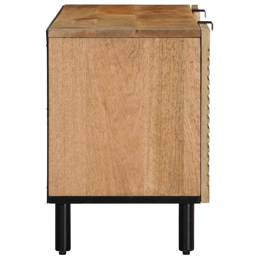 Tv Cabinet 105X33X46 Cm Solid Wood Mango