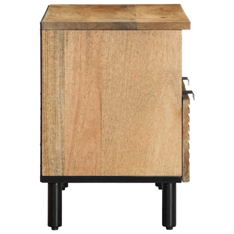 Tv Cabinet 70X33X46 Cm Solid Wood Mango