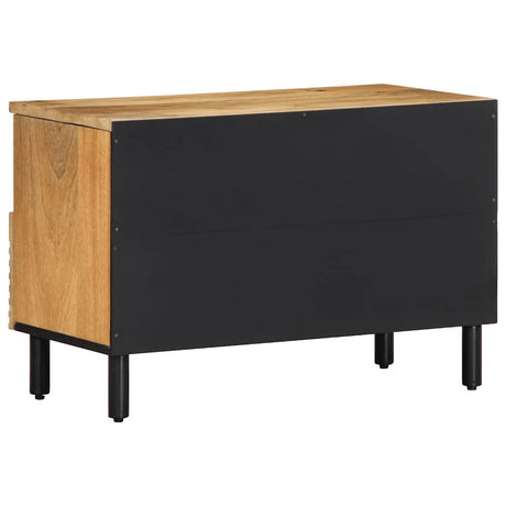 Tv Cabinet 70X33X46 Cm Solid Wood Mango