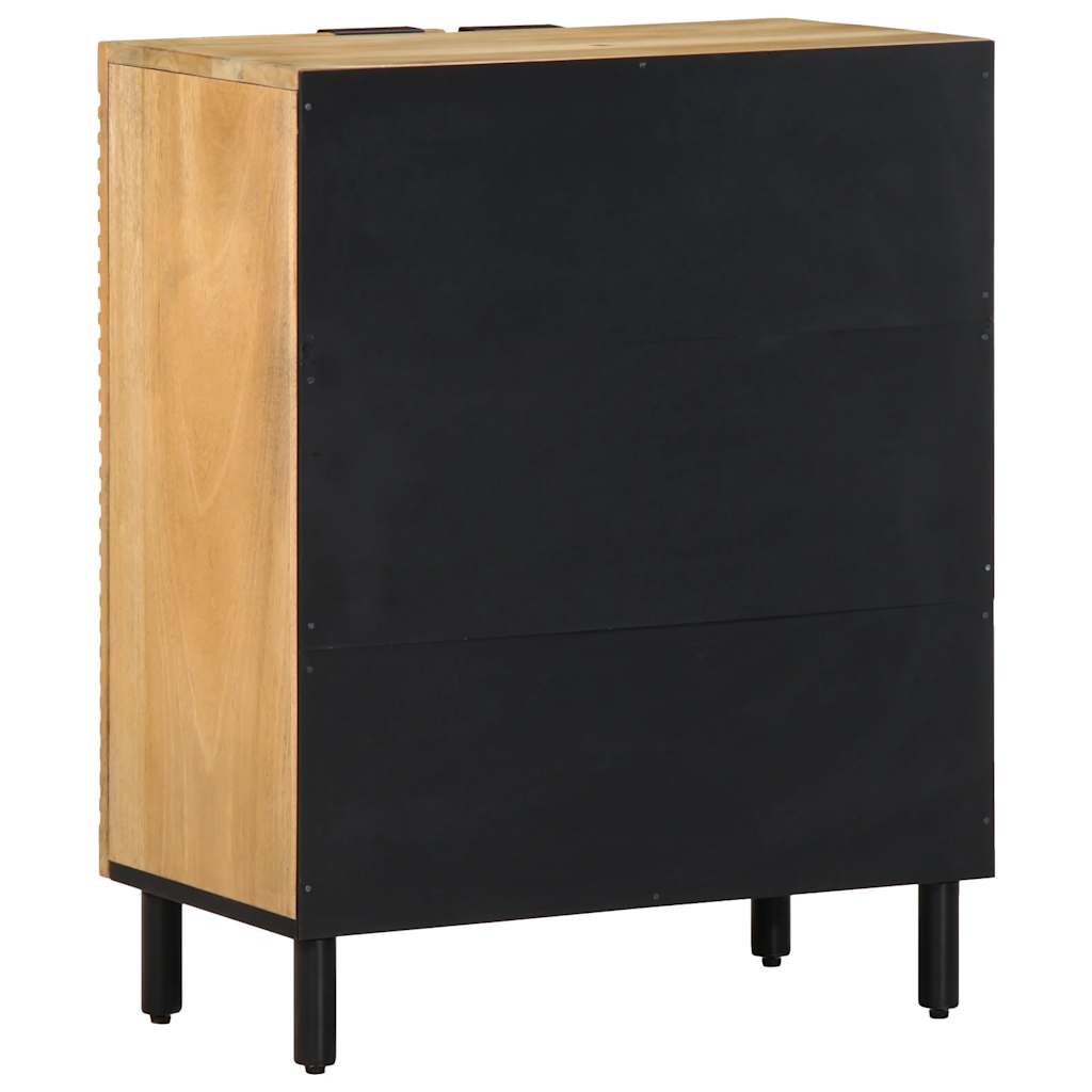 Sideboard 60X33X75 Cm Solid Wood Mango