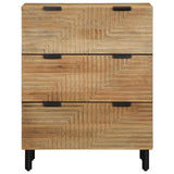Sideboard 60X33X75 Cm Solid Wood Mango