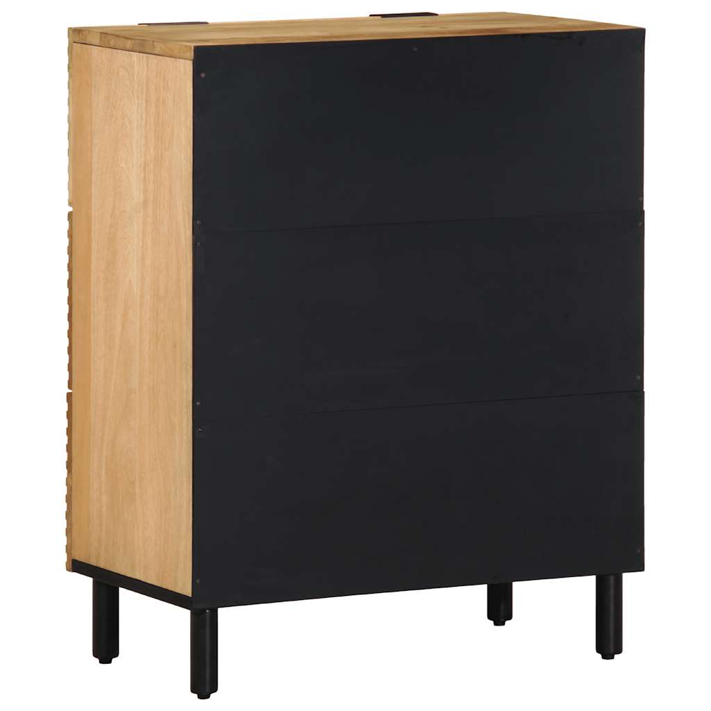 Sideboard 60X33X75 Cm Solid Wood Mango