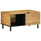 Coffee Table 80X50X40 Cm Solid Wood Mango