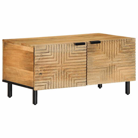 Coffee Table 80X50X40 Cm Solid Wood Mango