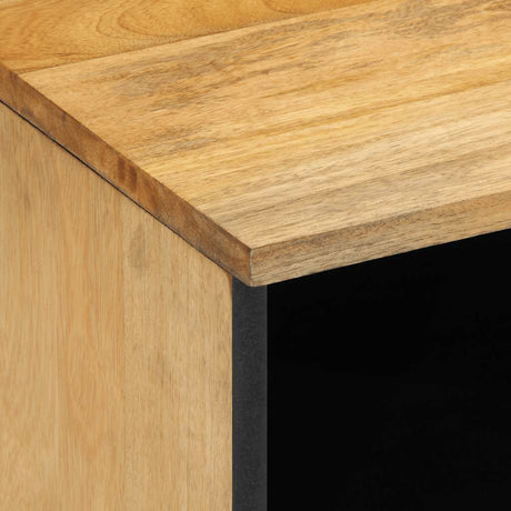 Bedside Cabinets 2 Pcs Brown 40X33X46 Cm Solid Wood Mango