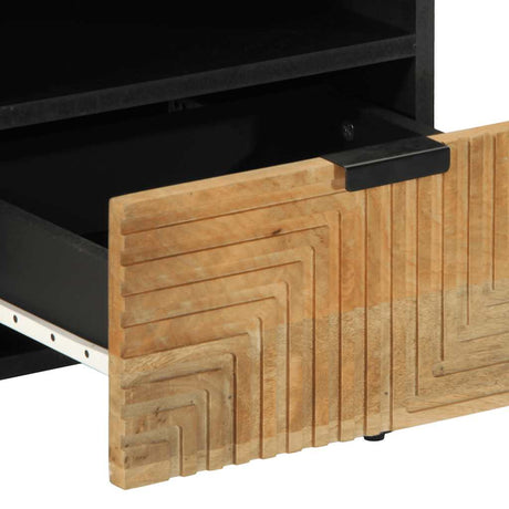 Bedside Cabinets 2 Pcs Brown 40X33X46 Cm Solid Wood Mango