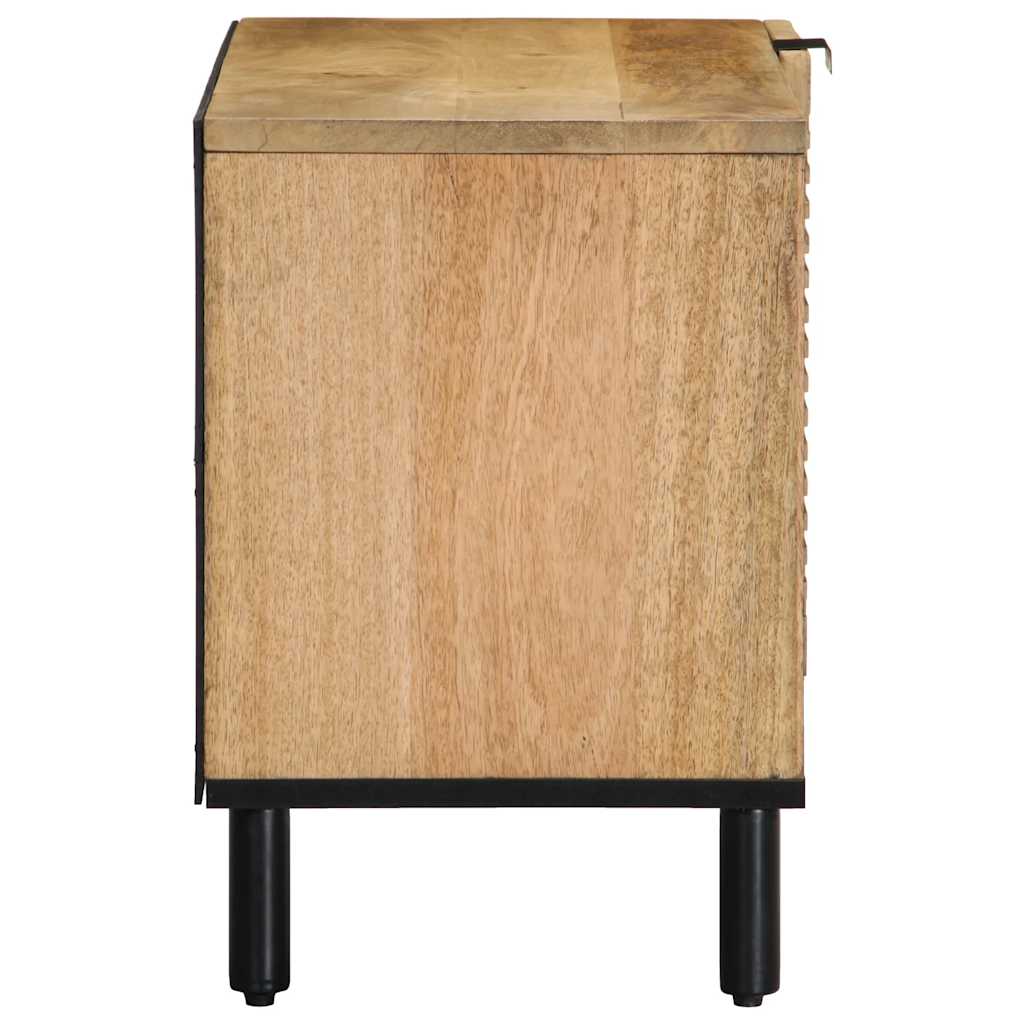 Tv Cabinet 80X31.5X46 Cm Solid Wood Mango
