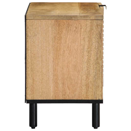 Tv Cabinet 80X31.5X46 Cm Solid Wood Mango