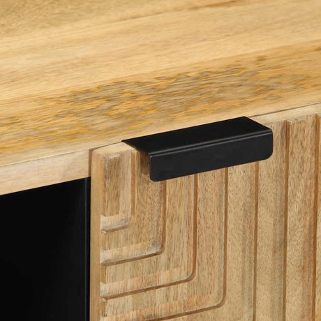 Tv Cabinet 80X31.5X46 Cm Solid Wood Mango