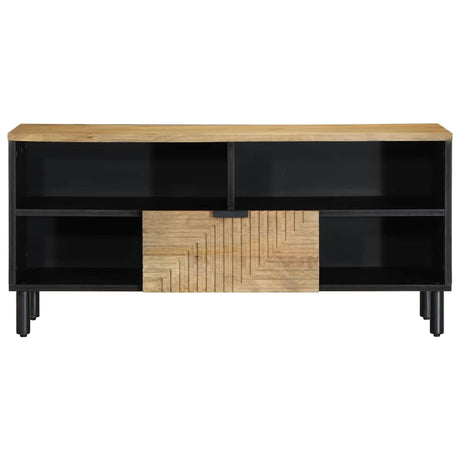 Tv Cabinet 100X33X46 Cm Solid Wood Mango