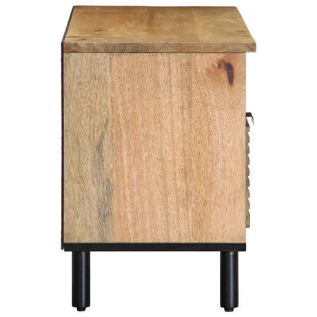 Tv Cabinet 100X33X46 Cm Solid Wood Mango