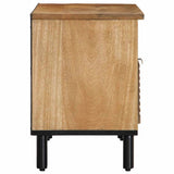 Tv Cabinet 80X33X46 Cm Solid Wood Mango