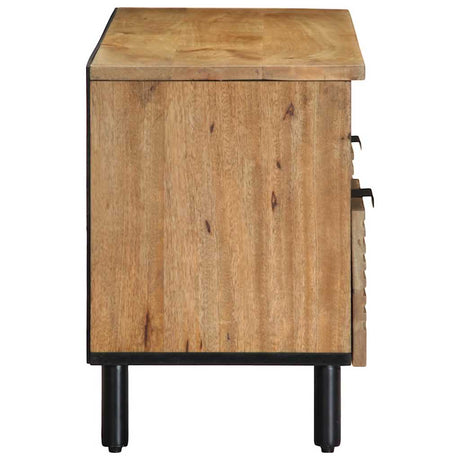 Tv Cabinet 100X33X46 Cm Solid Wood Mango