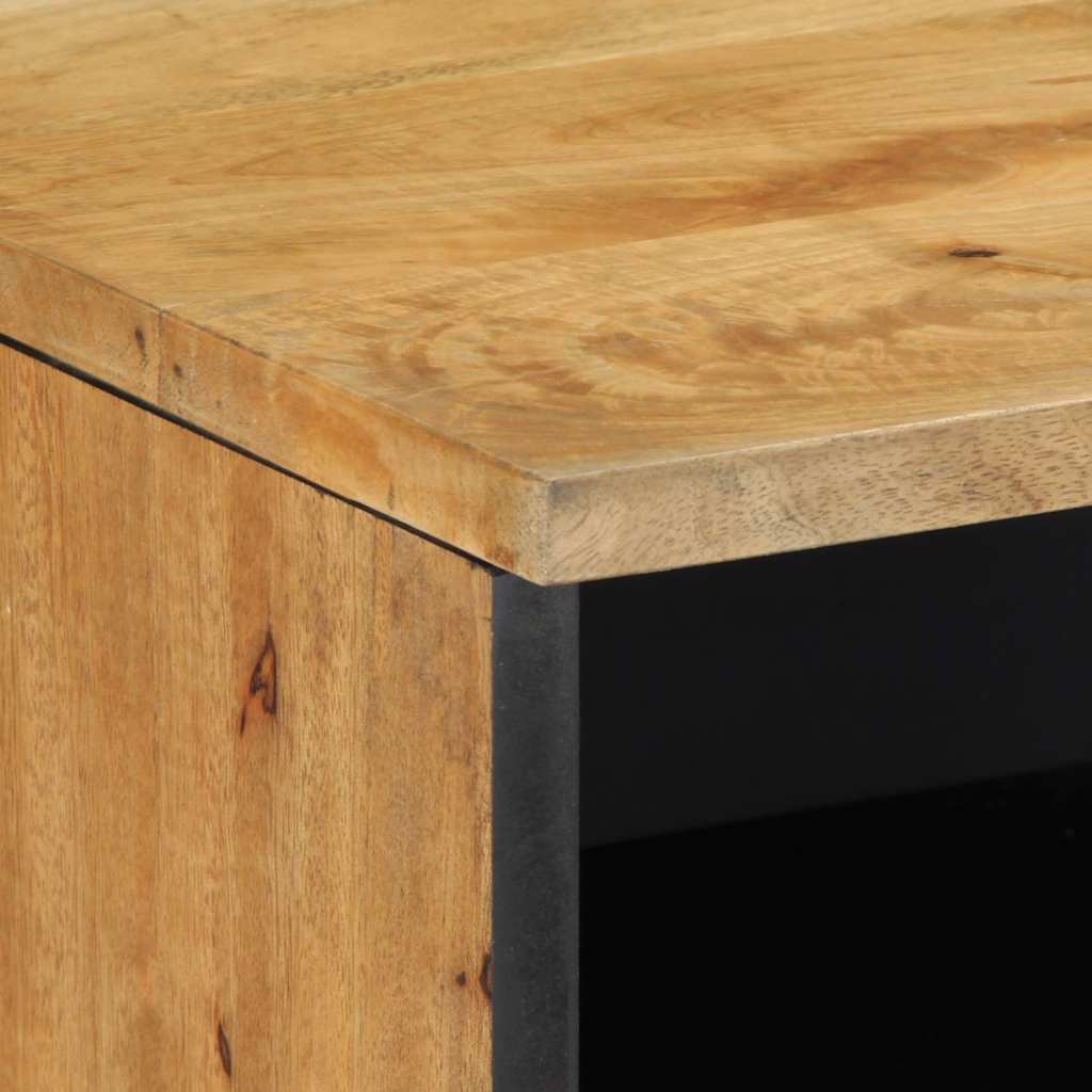 Tv Cabinet 100X33X46 Cm Solid Wood Mango
