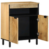 Sideboard 60X33X75 Cm Solid Wood Mango