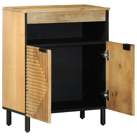 Sideboard 60X33X75 Cm Solid Wood Mango