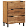 Sideboard 60X33X75 Cm Solid Wood Mango