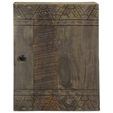 Bathroom Wall Cabinet 38X33X48 Cm Solid Wood Mango